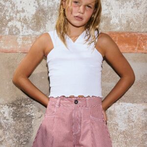 Camiseta Mayoral tirantes punto arruga REF 6018