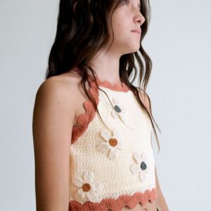 Top Mayoral  tricot flores REF 6021