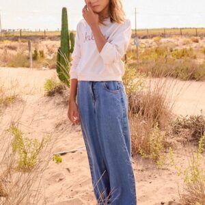 Pantalón largo tejano fluído Mayoral  REF 6557