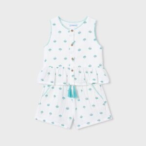 Conjunto Mayoral pantalón corto estampado REF 3229