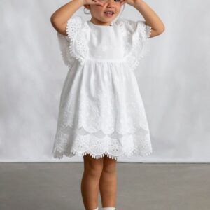 Vestido Mayoral algodón bordado REF 3923