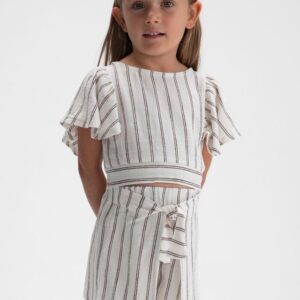 Conjunto Mayoral falda rayas REF 3949