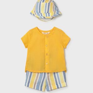 Conjunto Mayoral pantalón corto y gorro REF 1283