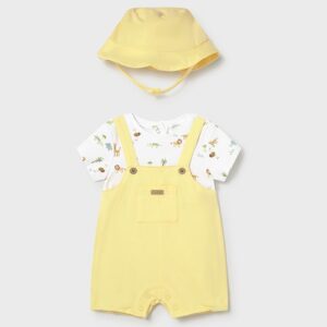 Pelele Mayoral peto y gorro REF 1607