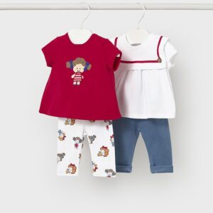 Conjunto Mayoral leggings 4 piezas REF 1736