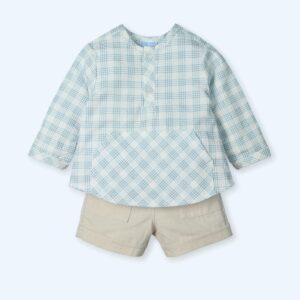 Polera y pantalón corto Mac Ilusion BARQUITO BONA REF 0111