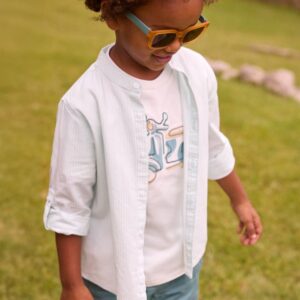 Camisa Mayoral m/l c/mao rayas REF 3121